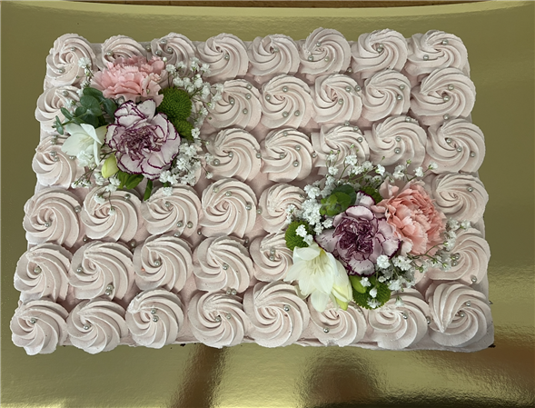 Chokoladekage med mousse