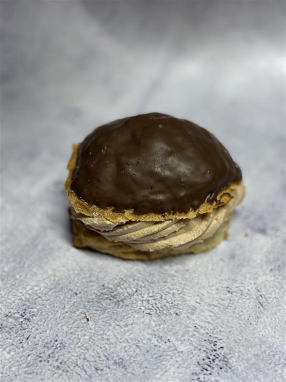 Fastelavnsbolle med nougat